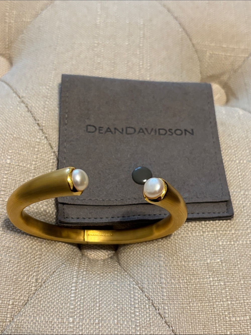 Dean Davidson knockout Cuff with freshwater pearls